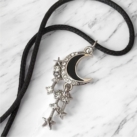 5 For $25💫Celestial Cosmic Moon and Stars Pendant - Picture 4 of 5